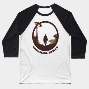 Indiana Jones minimalist Baseball T-Shirt